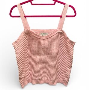 Pink Knit Women's Top